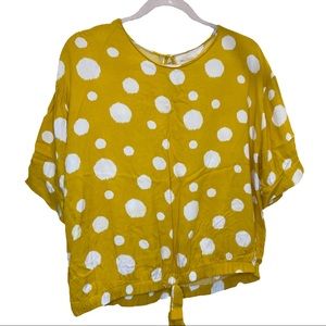 Polka Dot Blouse- size M